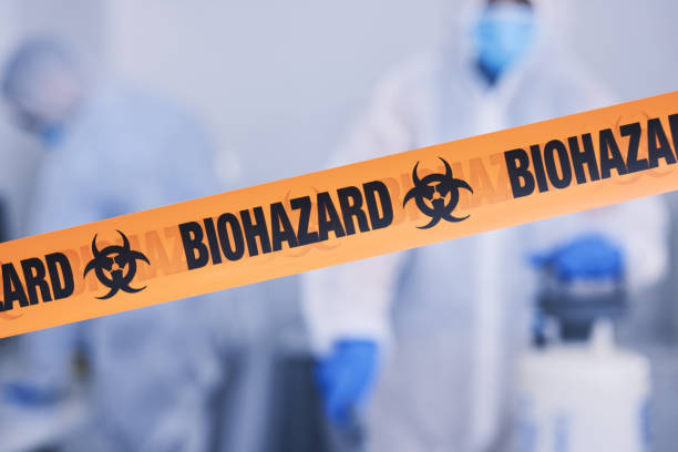 Professional Drug Lab Cleanup technician working in Wallington, NJ